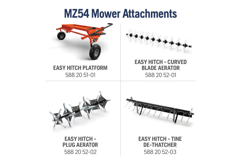 Husqvarna mz54 accessories sale