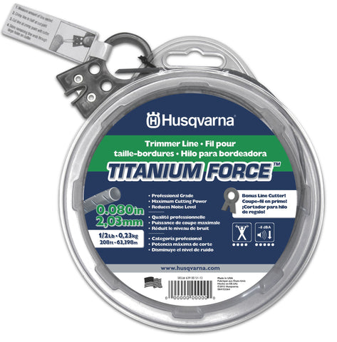 HUSQVARNA .095 TITANIUM FORCE TRIMMER LINE